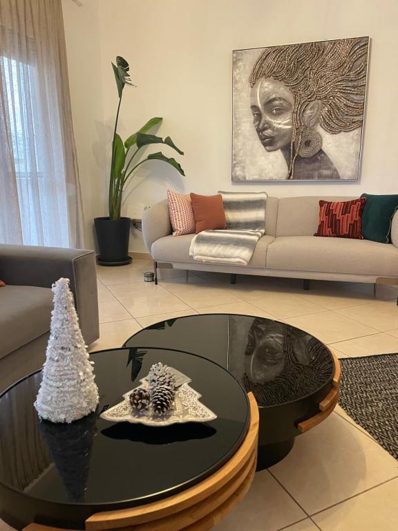 Posezení v ubytování Joy cozy apartment