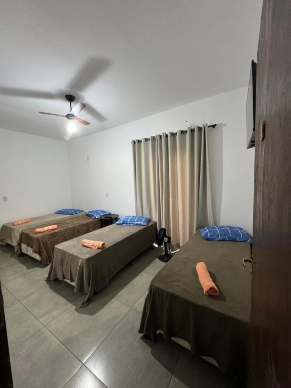 Ένα ή περισσότερα κρεβάτια σε δωμάτιο στο Hotel Pousa Vale Imperial