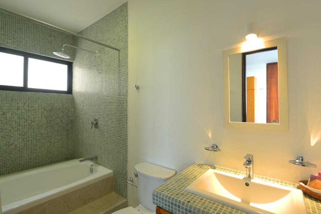 Koupelna v ubytování Yuum Ha Boutique Hotel