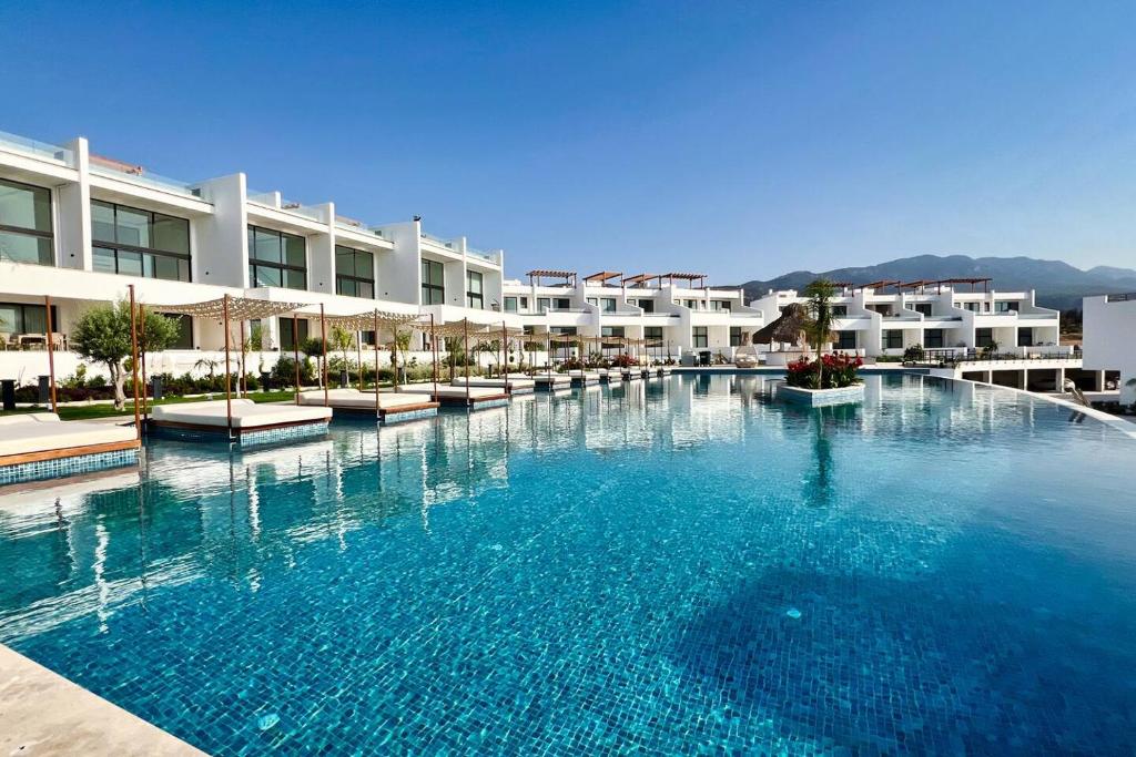 Πισίνα στο ή κοντά στο Mykonos Homes - Stilvolles Apartment mit eigenem Jaccuzzi