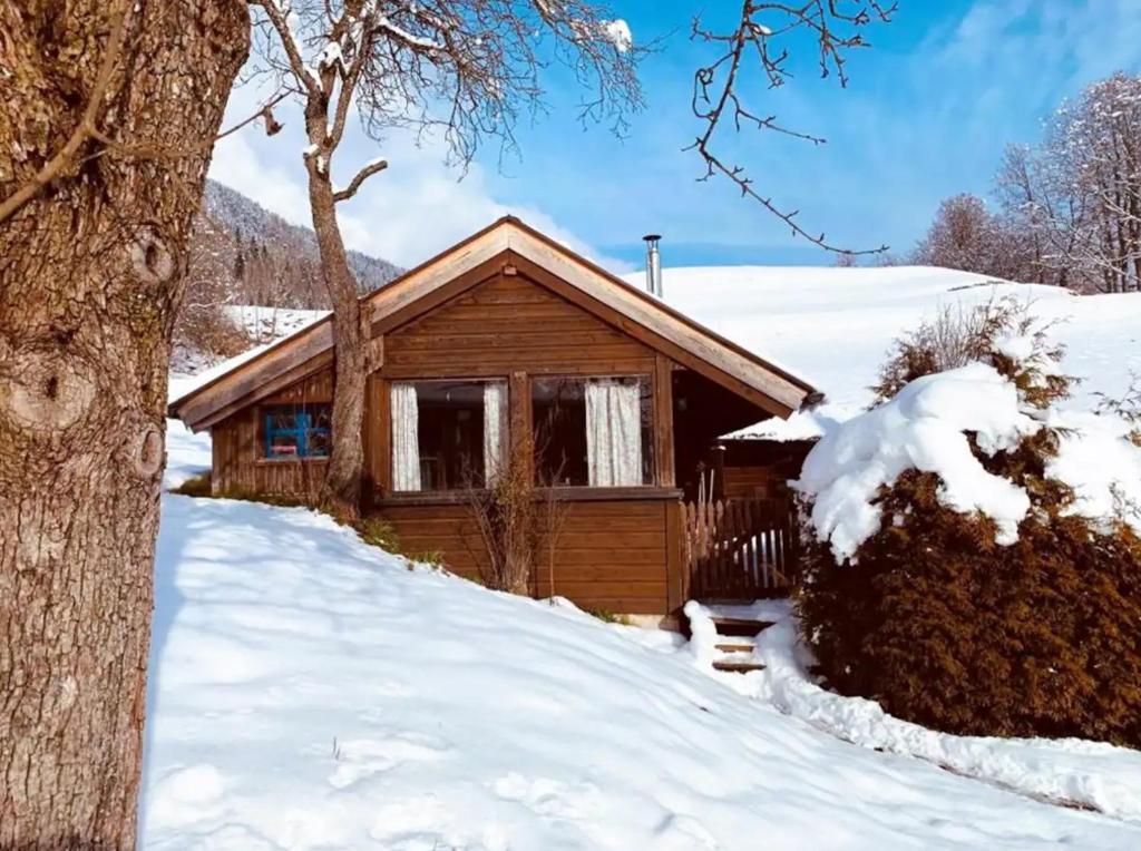 Το Gemütliche Berghütte in Sonniger und Super Lage! τον χειμώνα