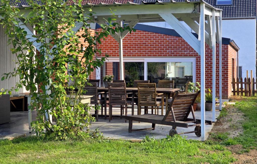 Κήπος έξω από το vakantiehuis 't Loreem