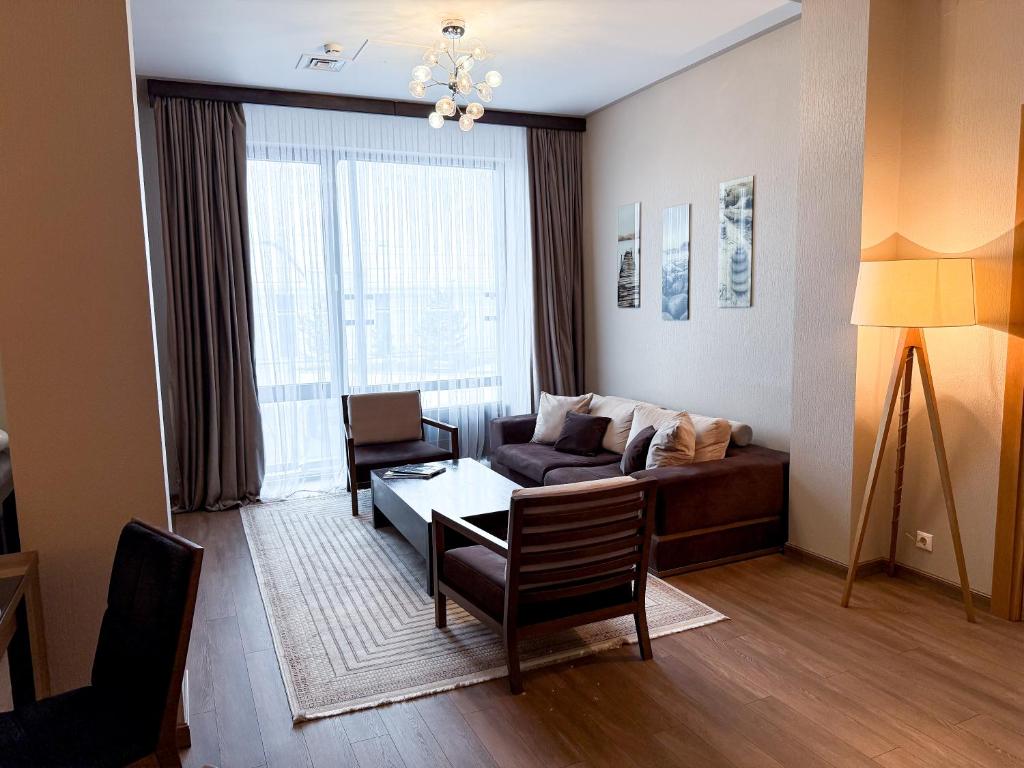 Posezení v ubytování Voyage Hotel