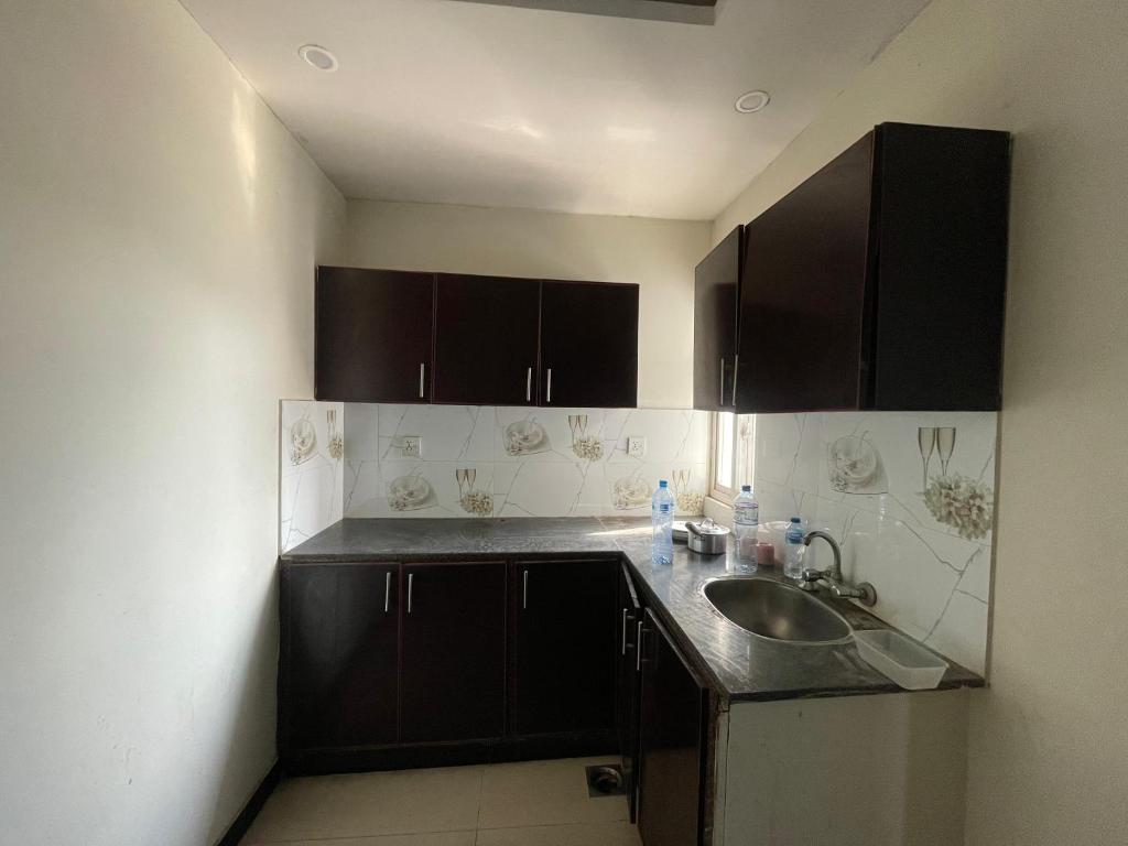 Kuchyň nebo kuchyňský kout v ubytování Sherazi Arcade