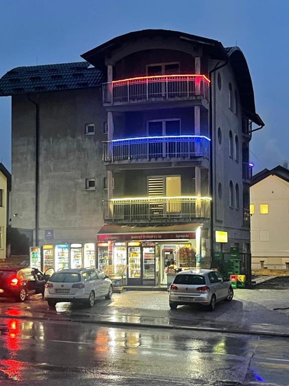 Budova, kde se apartmán nachází