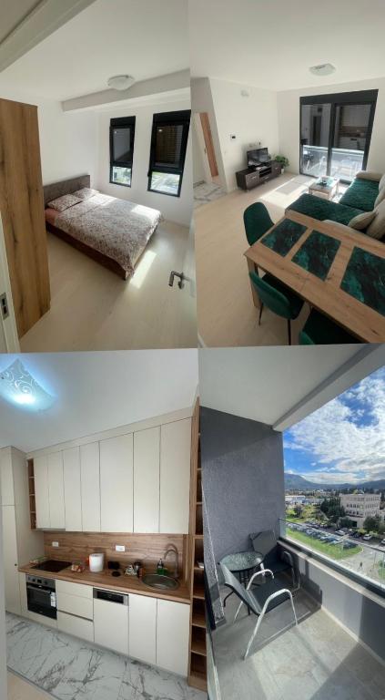 Ένα ή περισσότερα κρεβάτια σε δωμάτιο στο Triumph residence Bar