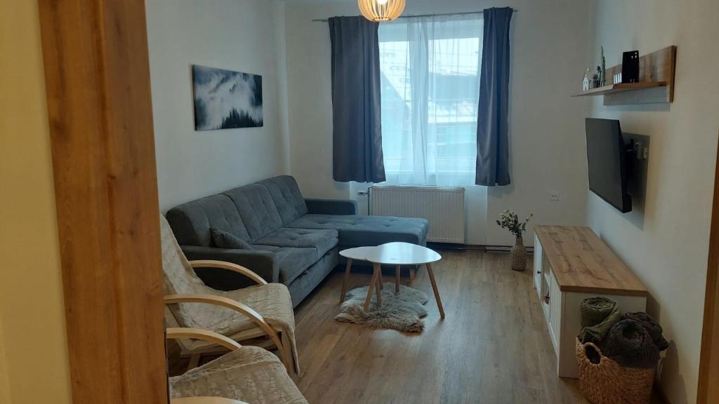 Μια τηλεόραση ή/και κέντρο ψυχαγωγίας στο Apartmán u Rákosníčka