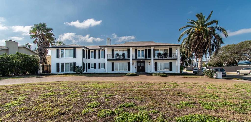 Bygningen som feriehuset ligger i