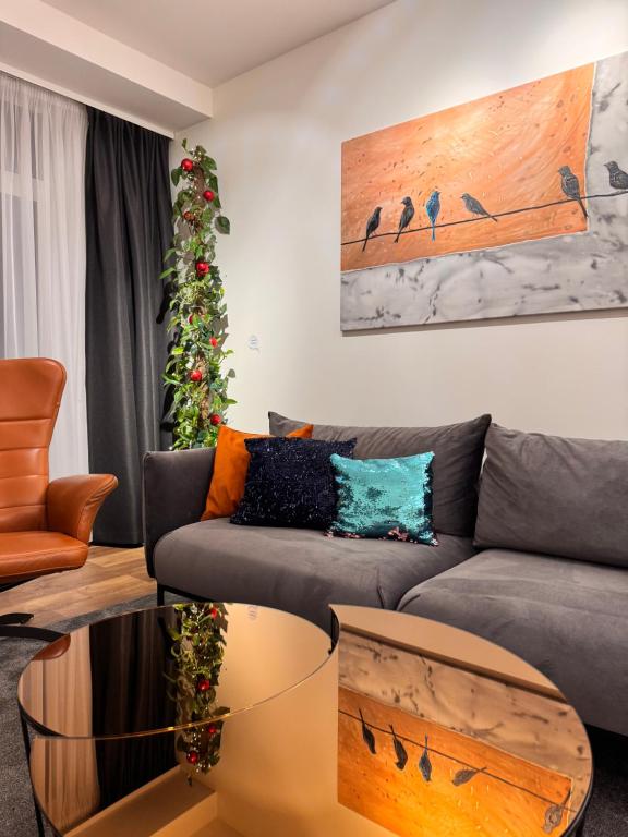 Un lugar para sentarse en Parko rezidencija apartments II - SELF CHECK-IN