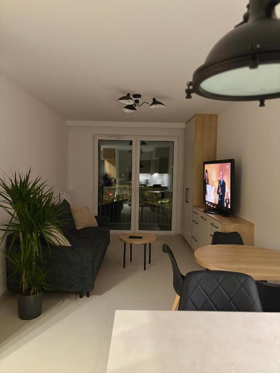 Μια τηλεόραση ή/και κέντρο ψυχαγωγίας στο TuJestJakbyLuksusowo - Apartament generała Maczka