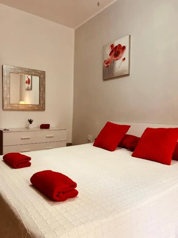 Room with shared bathroom in a shared flat