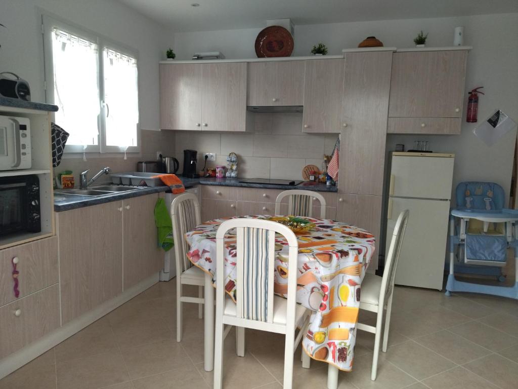 Køkken eller tekøkken på Appartement Amaryllis