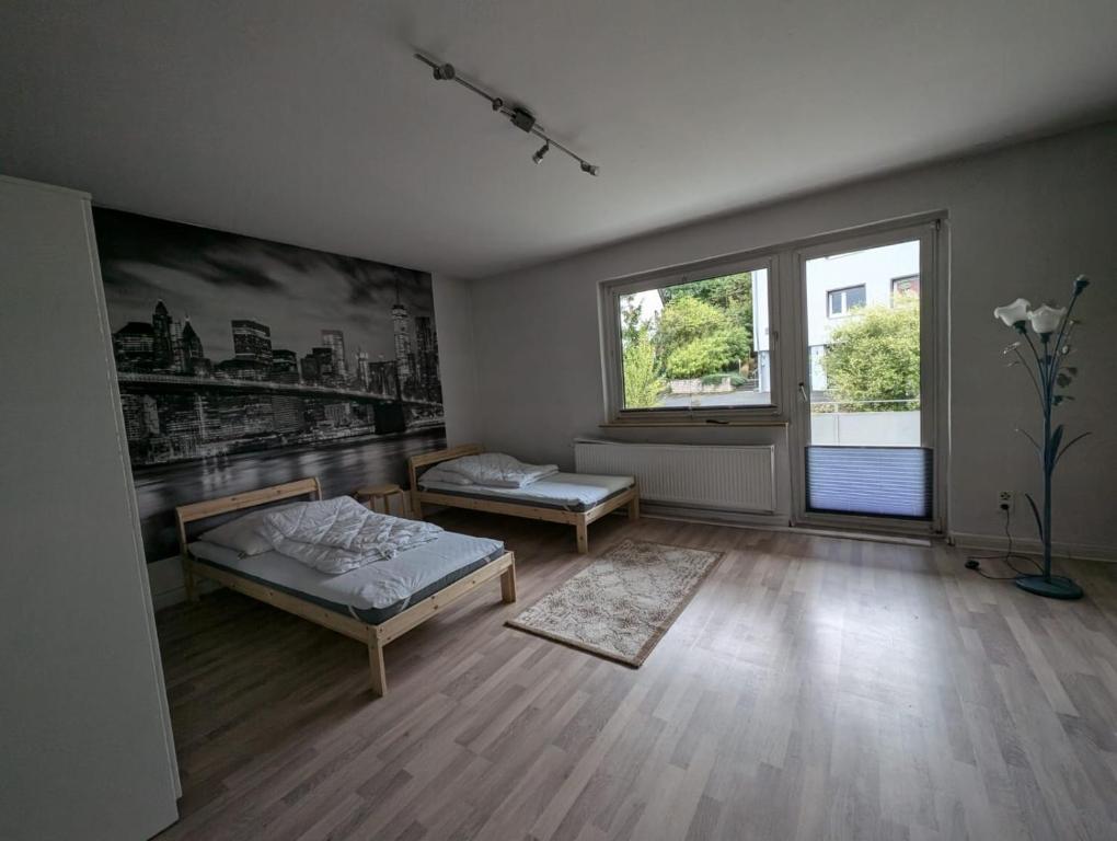 Krevet ili kreveti u jedinici u okviru objekta Waldkappel Bergblick