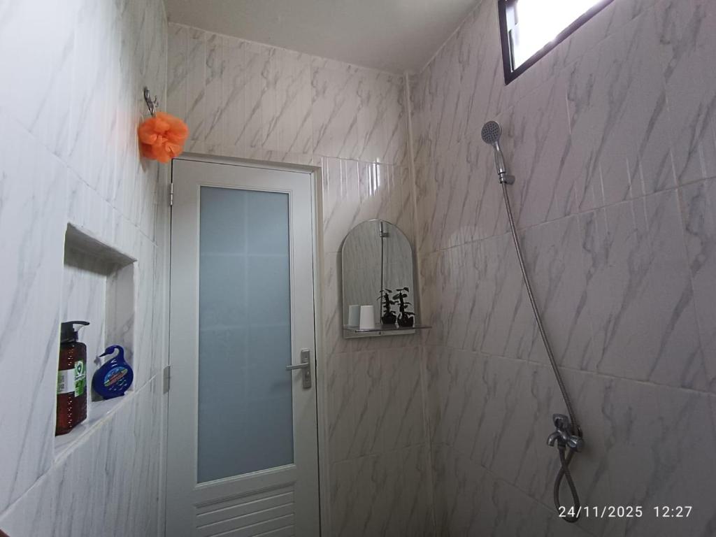 Koupelna v ubytování Michelia Guest House