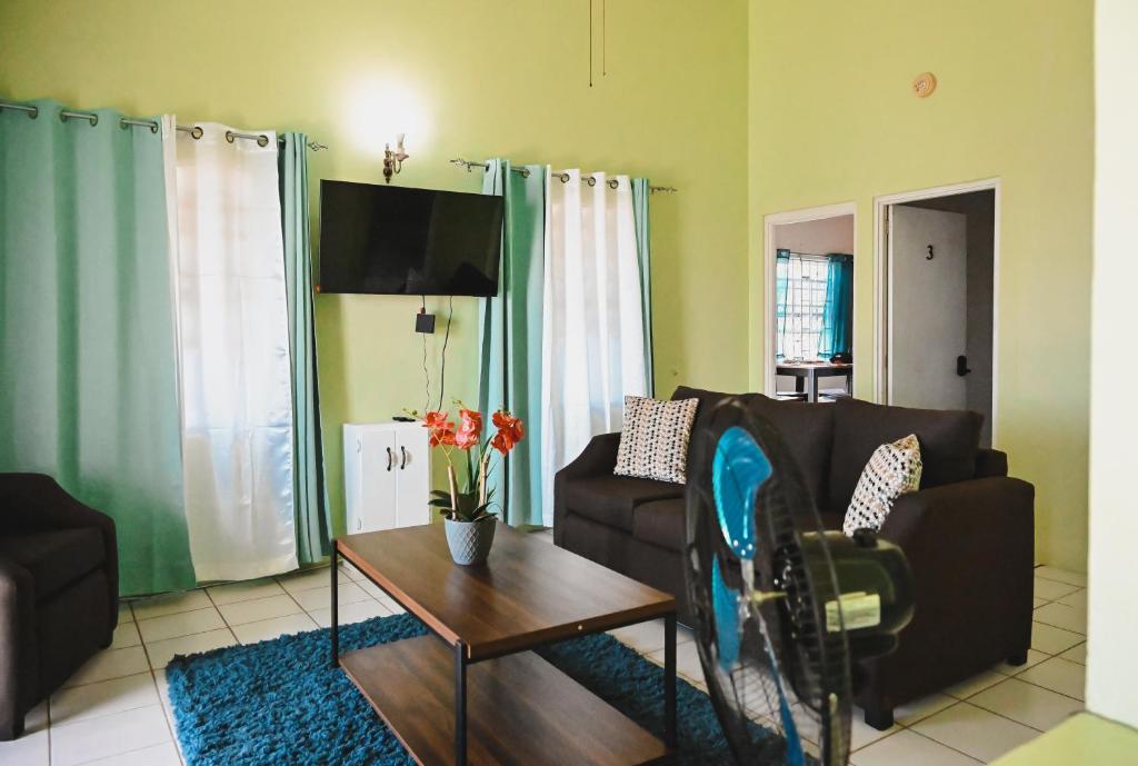 Χώρος καθιστικού στο Ocean Heights2