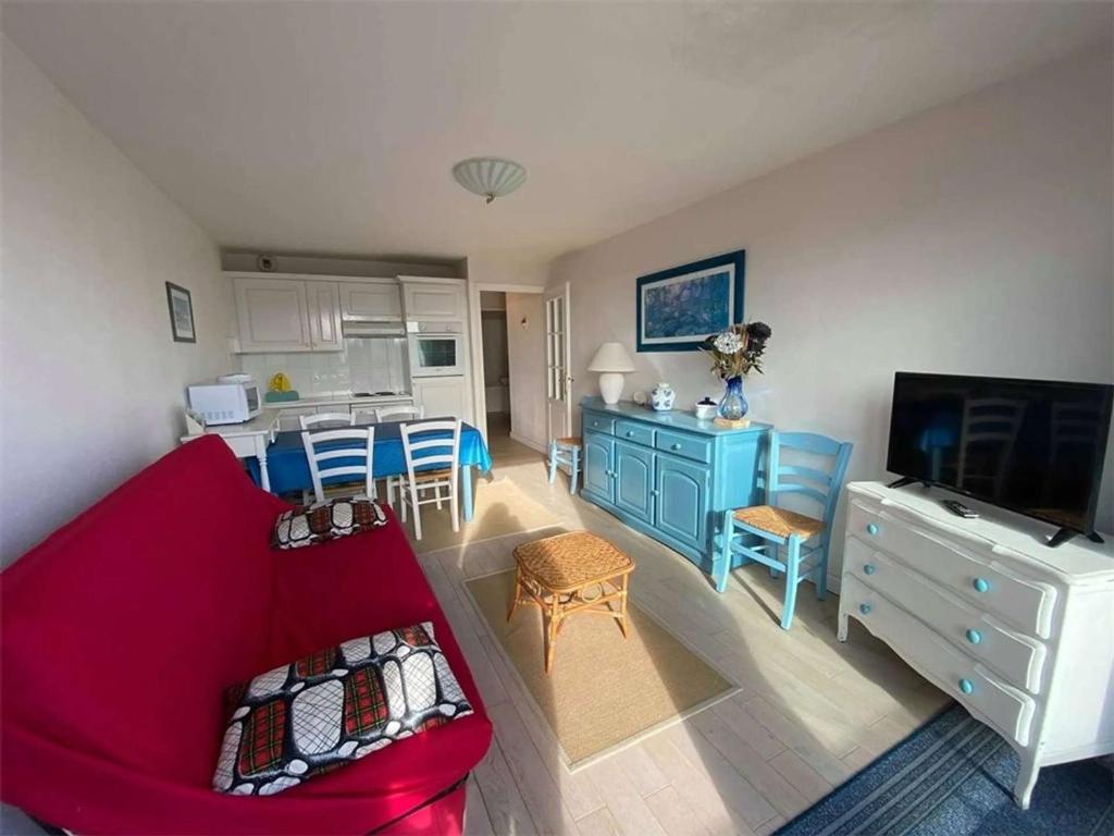 Køkken eller tekøkken på Appartement T3 avec garage, proche plage - FR-1-236-171