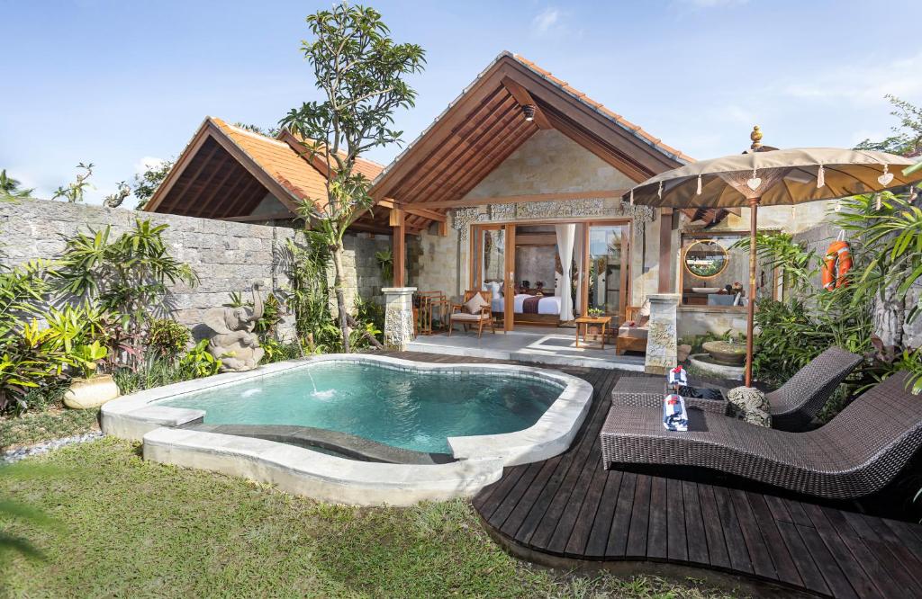 Bazén v ubytování The Runik Ubud nebo v jeho okolí