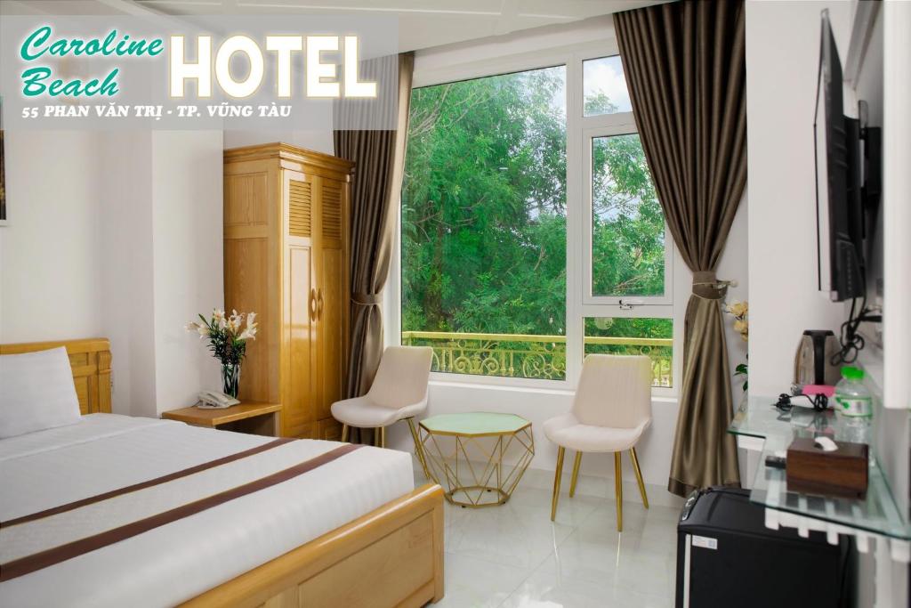 En eller flere senge i et værelse på The Diamond Hotel