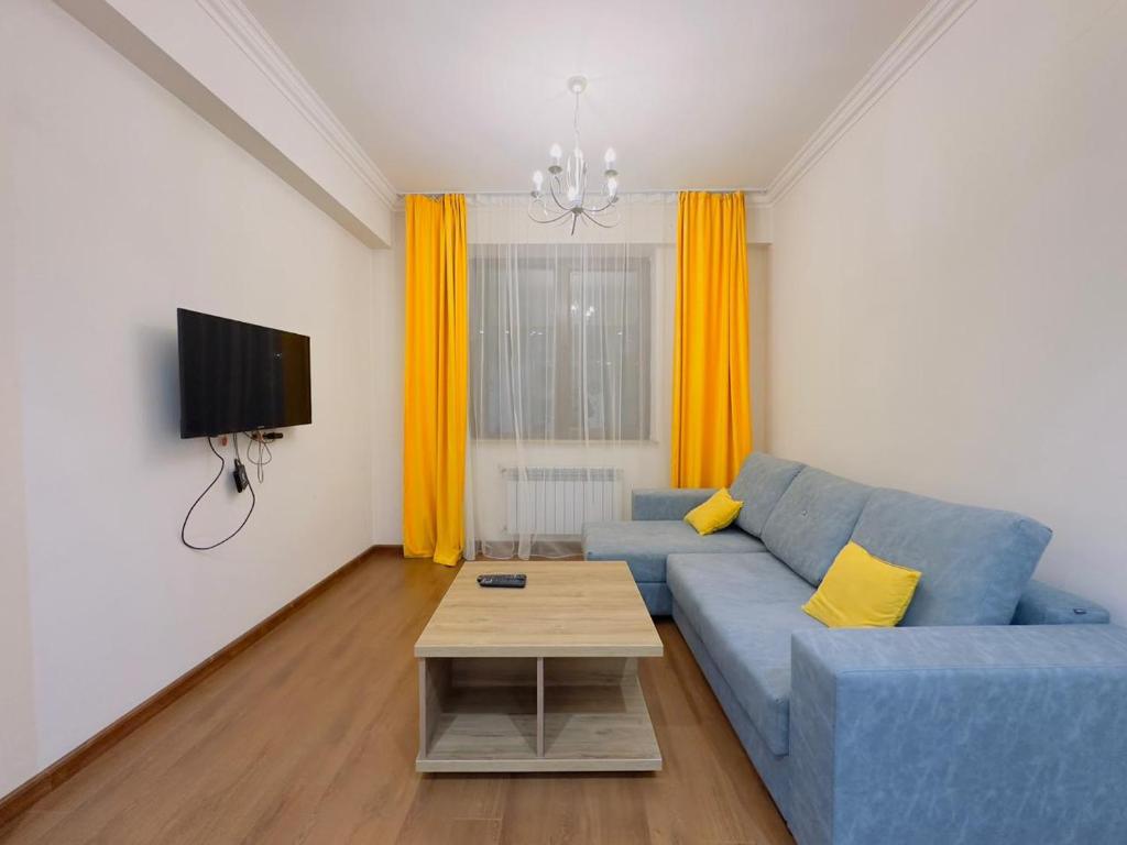 Et tv og/eller underholdning på Blue Ararat apartments