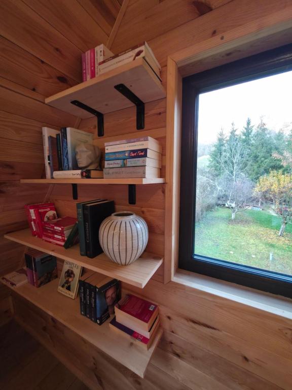 Knihovna v chaty