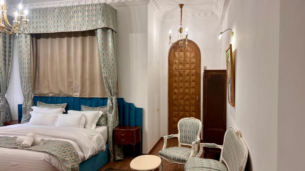 Ένα ή περισσότερα κρεβάτια σε δωμάτιο στο Otyak Hotel EVN Zvartnots Airport