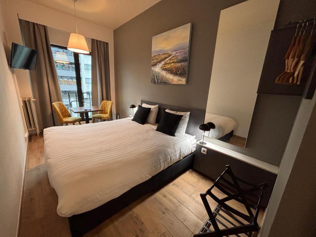 Voodi või voodid majutusasutuse Hotel Aviation toas