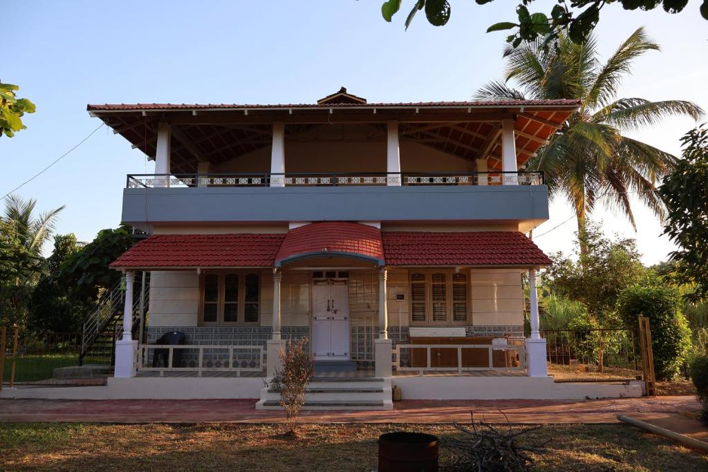 Budova, kde se farma nachází