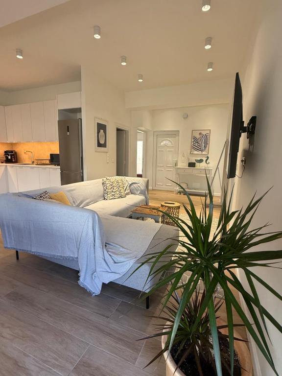 Kuchyň nebo kuchyňský kout v ubytování SitiaHeights Apartment