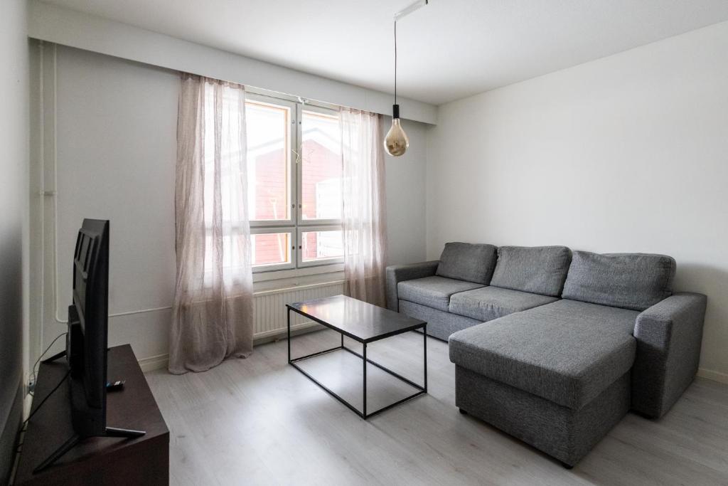 Posezení v ubytování Santas Duplex II