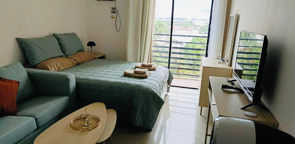 Кровать или кровати в номере One Kaizer at Uptown