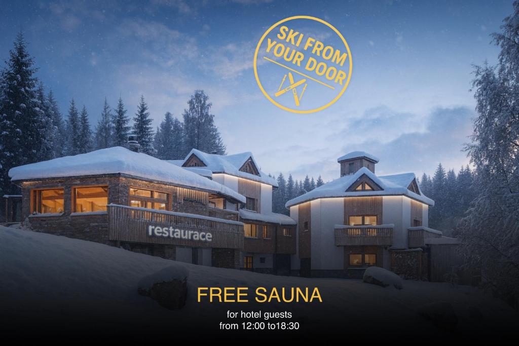 Certifikát, hodnocení, plakát nebo jiný dokument vystavený v ubytování Ski & Spa hotel BELLEVUE