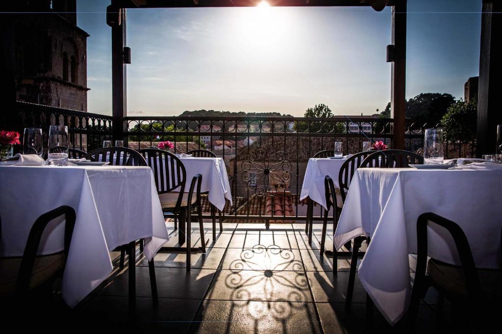 Balkón nebo terasa v ubytování Boutique Hotel Stari Grad