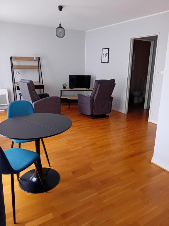 Posezení v ubytování FORUM 134, 36 m2 en plein centre ville