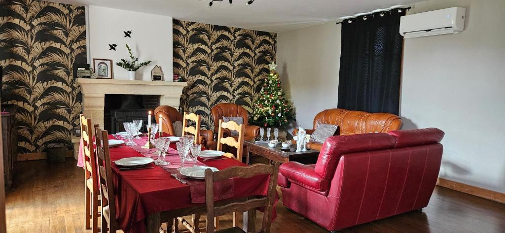 Posezení v ubytování Gite Mani et Princesse à partir de 2 à 6 personnes