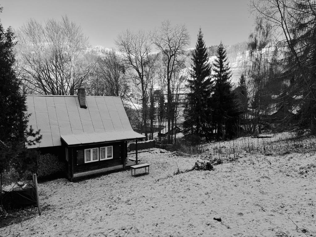 Το Chata Naděje τον χειμώνα
