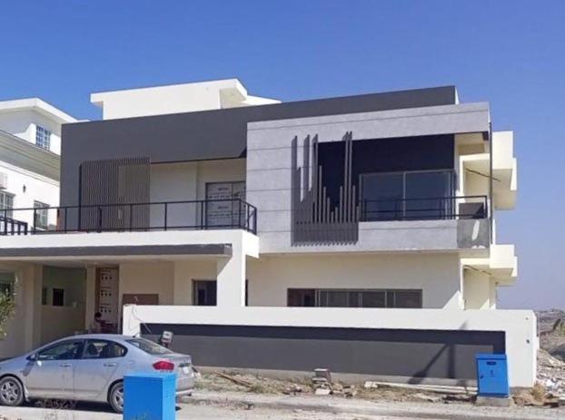 Bygningen som pensionatet ligger i