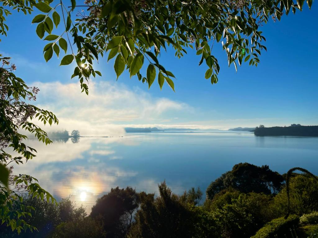 Naturlandskabet i nærheden af villaen