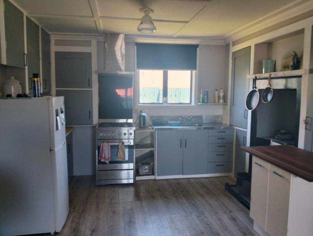 Η κουζίνα ή μικρή κουζίνα στο The cottage