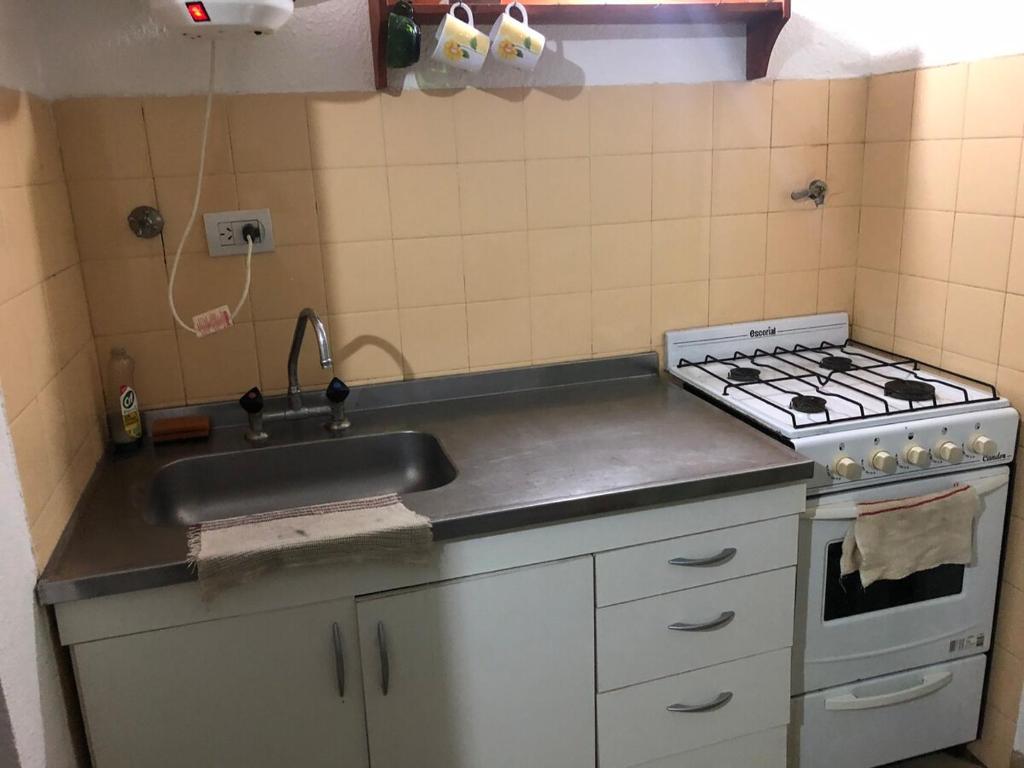 Køkken eller tekøkken på LupeBeachapart