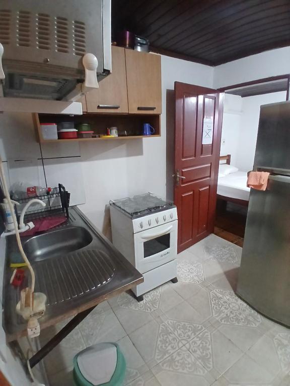 Η κουζίνα ή μικρή κουζίνα στο Mach 3