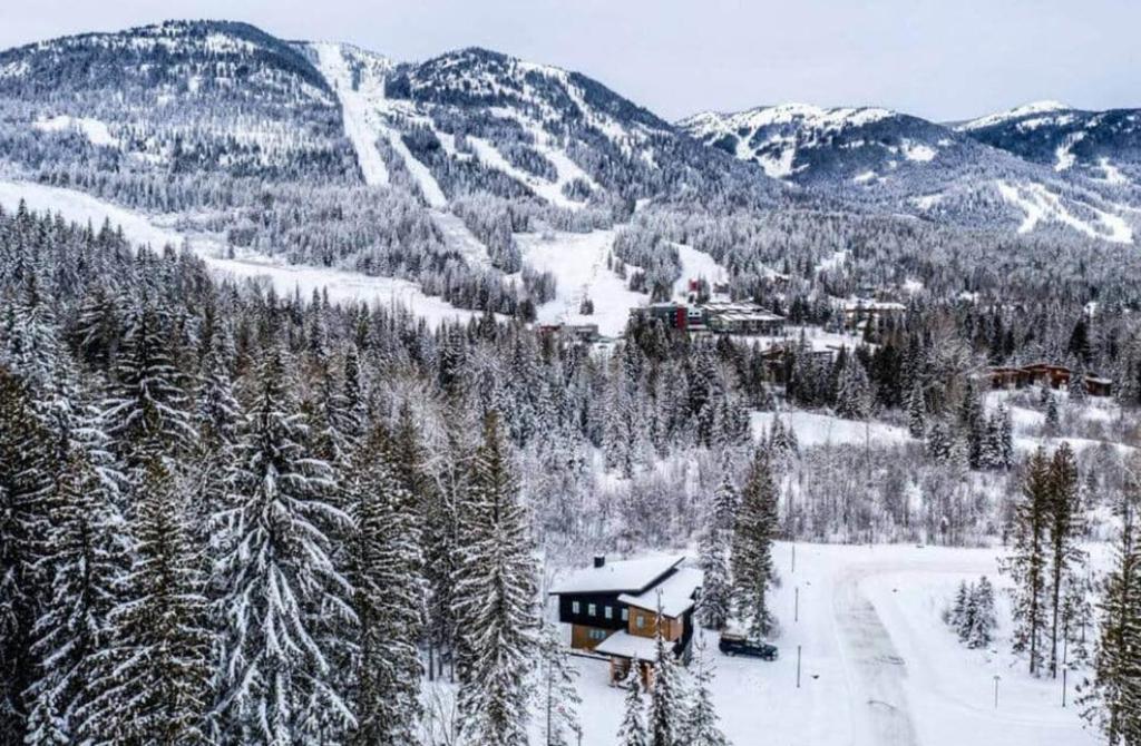 Το Luxury 1BR at Red Mountain Ski-Bike Sauna τον χειμώνα