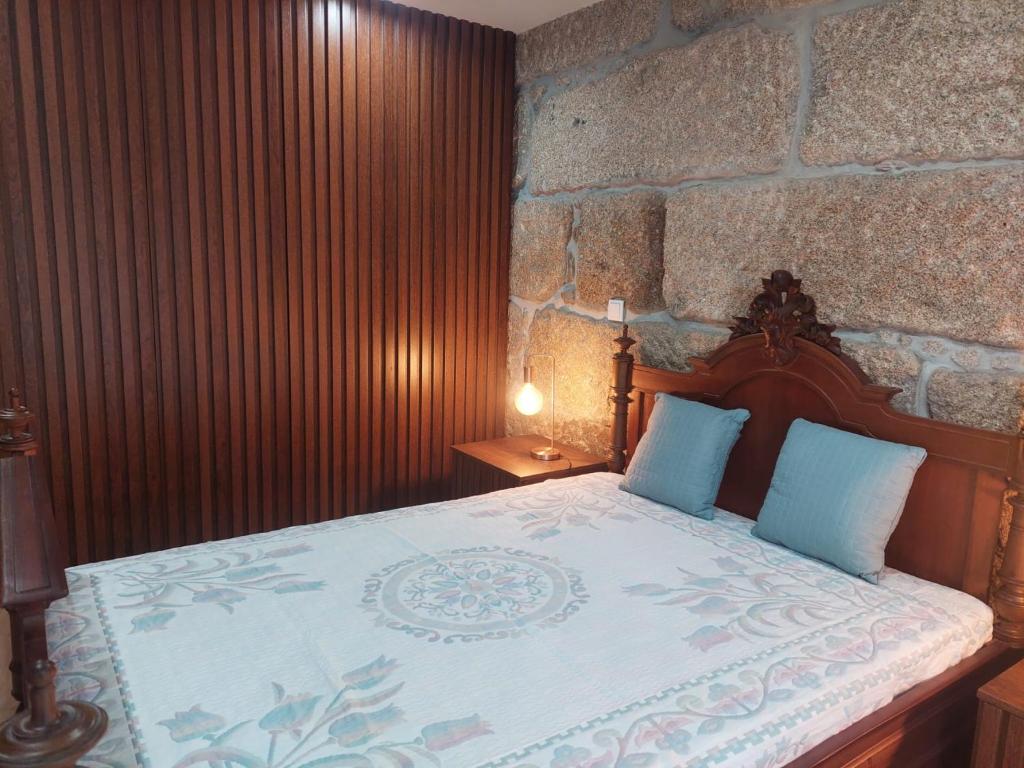 Postel nebo postele na pokoji v ubytování Casa Mucha - Rés do Chão e Andar