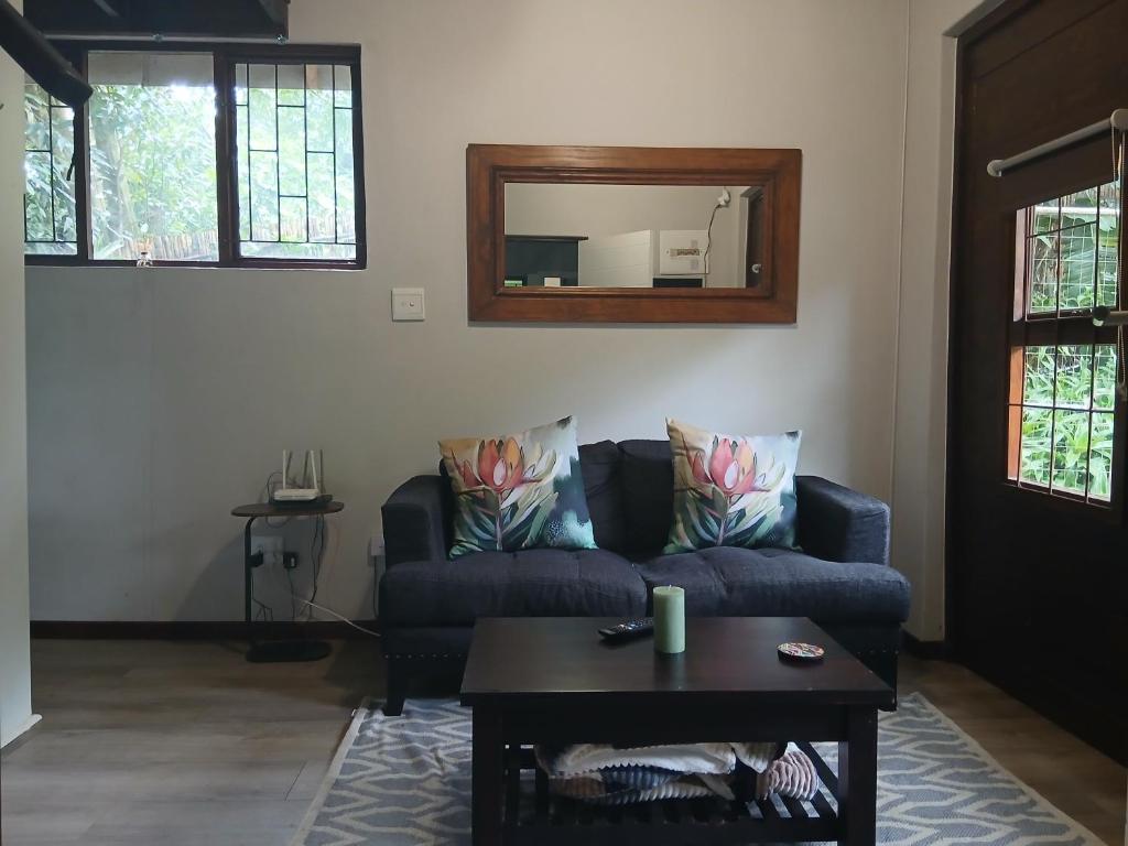 Posezení v ubytování Quirky Tiny House