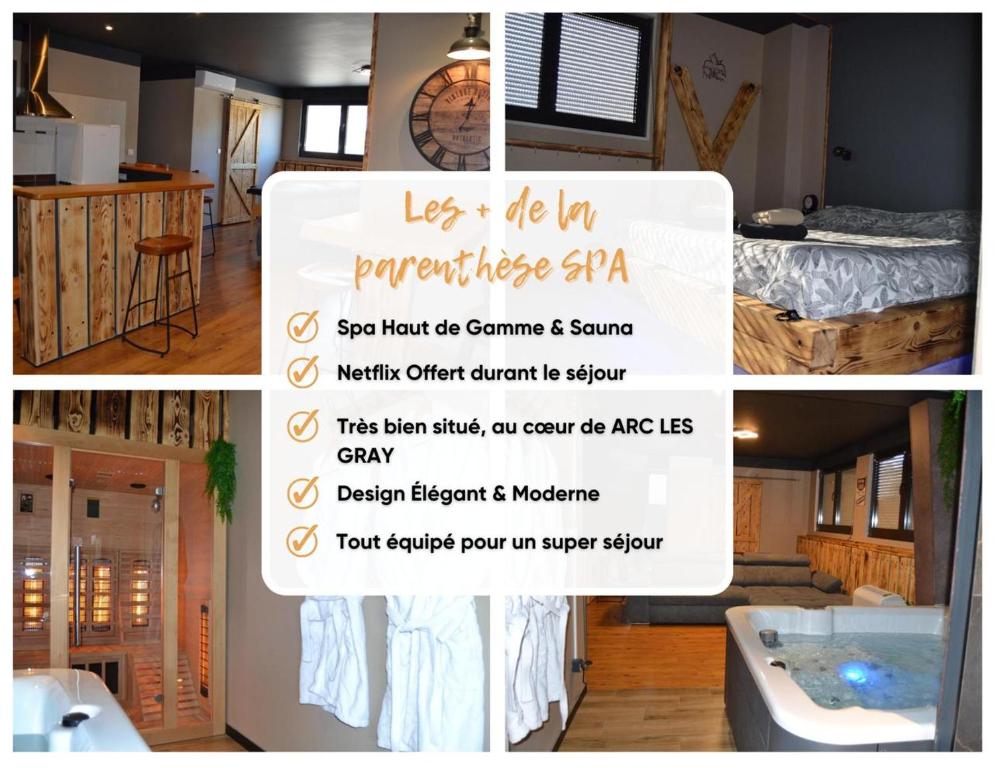 Fotografie z fotogalerie ubytování La Parenthèse SPA v destinaci Arc