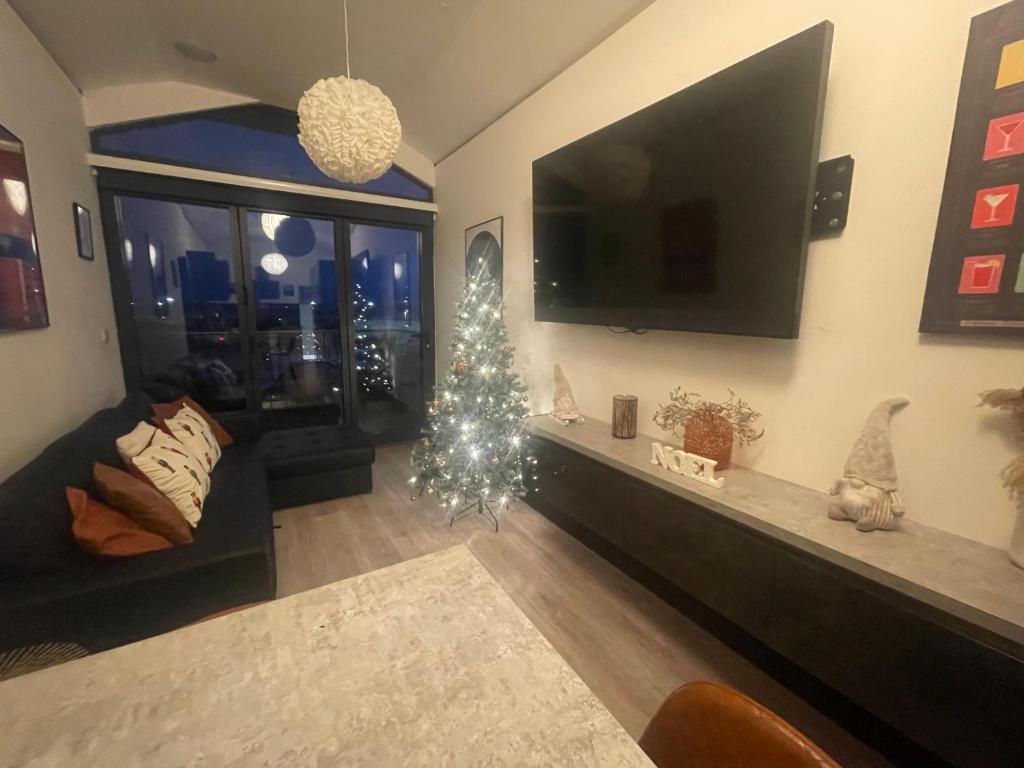 Μια τηλεόραση ή/και κέντρο ψυχαγωγίας στο Coney View , Porthcawl