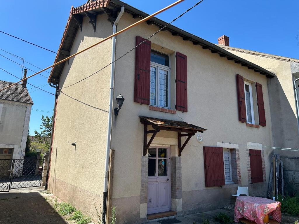 Bygningen som feriehuset ligger i