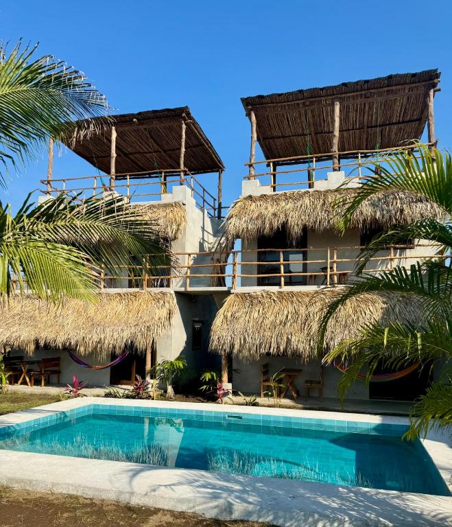 Πισίνα στο ή κοντά στο Mis Hibis