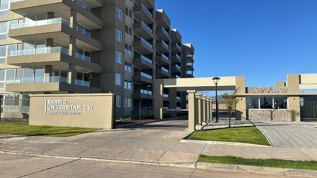 Bygningen som lejligheden ligger i