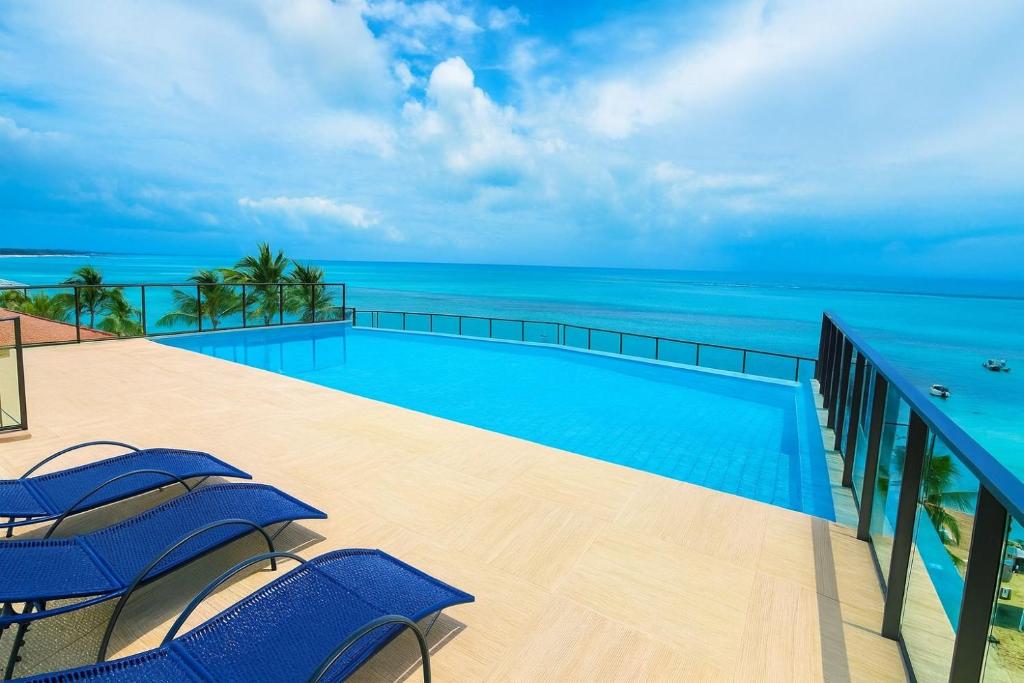 Hồ bơi trong/gần Portal dos Mares Tamandaré Carneiros - Premium