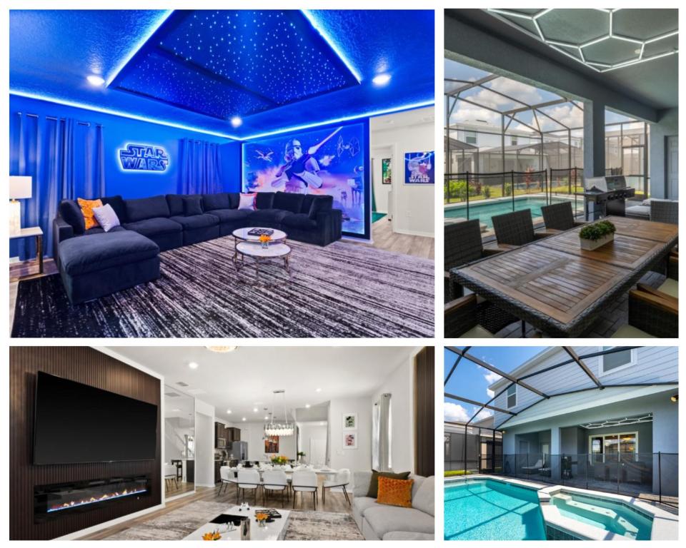 Πισίνα στο ή κοντά στο New 2025 Bambi Orlando Pool Vacation Home